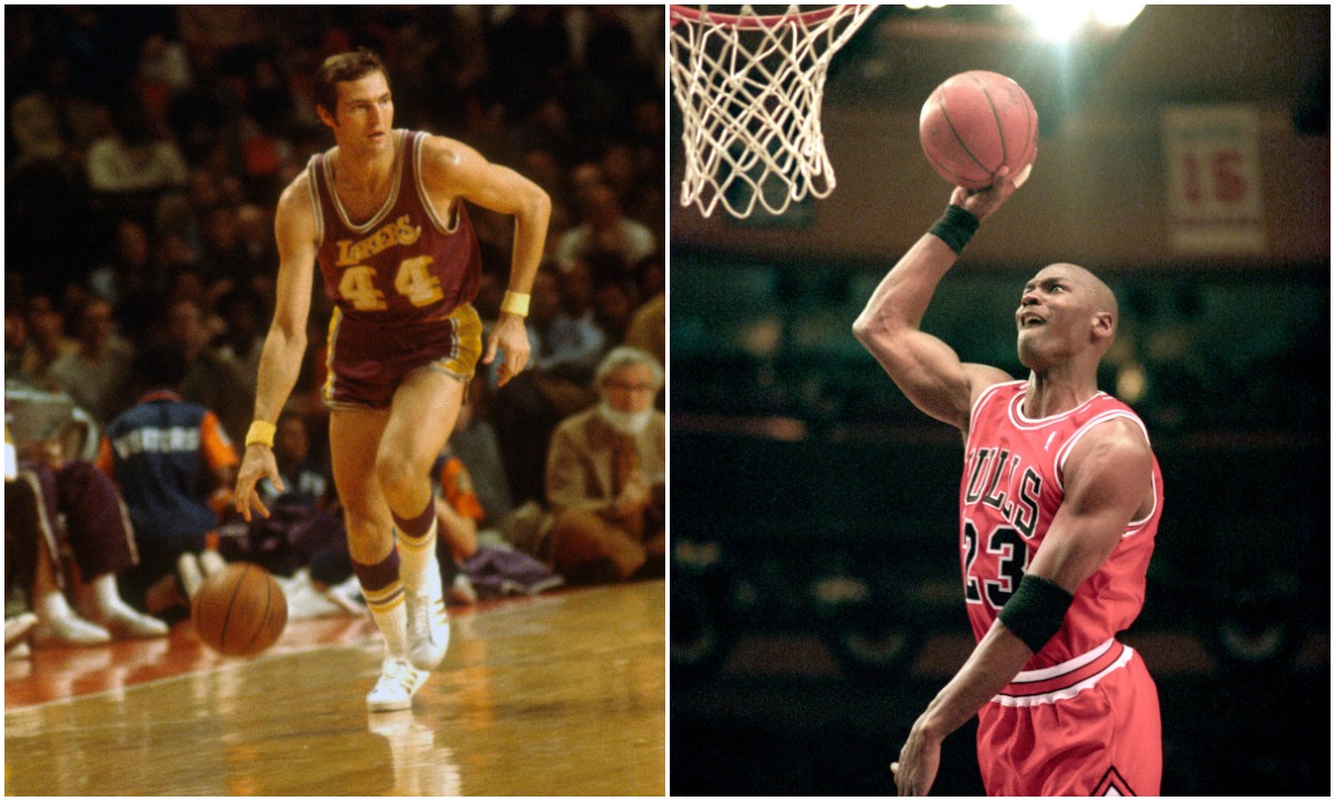 Jerry West was a multi-skilled player in his era, but for his money, no player was more skilled than Michael Jordan.