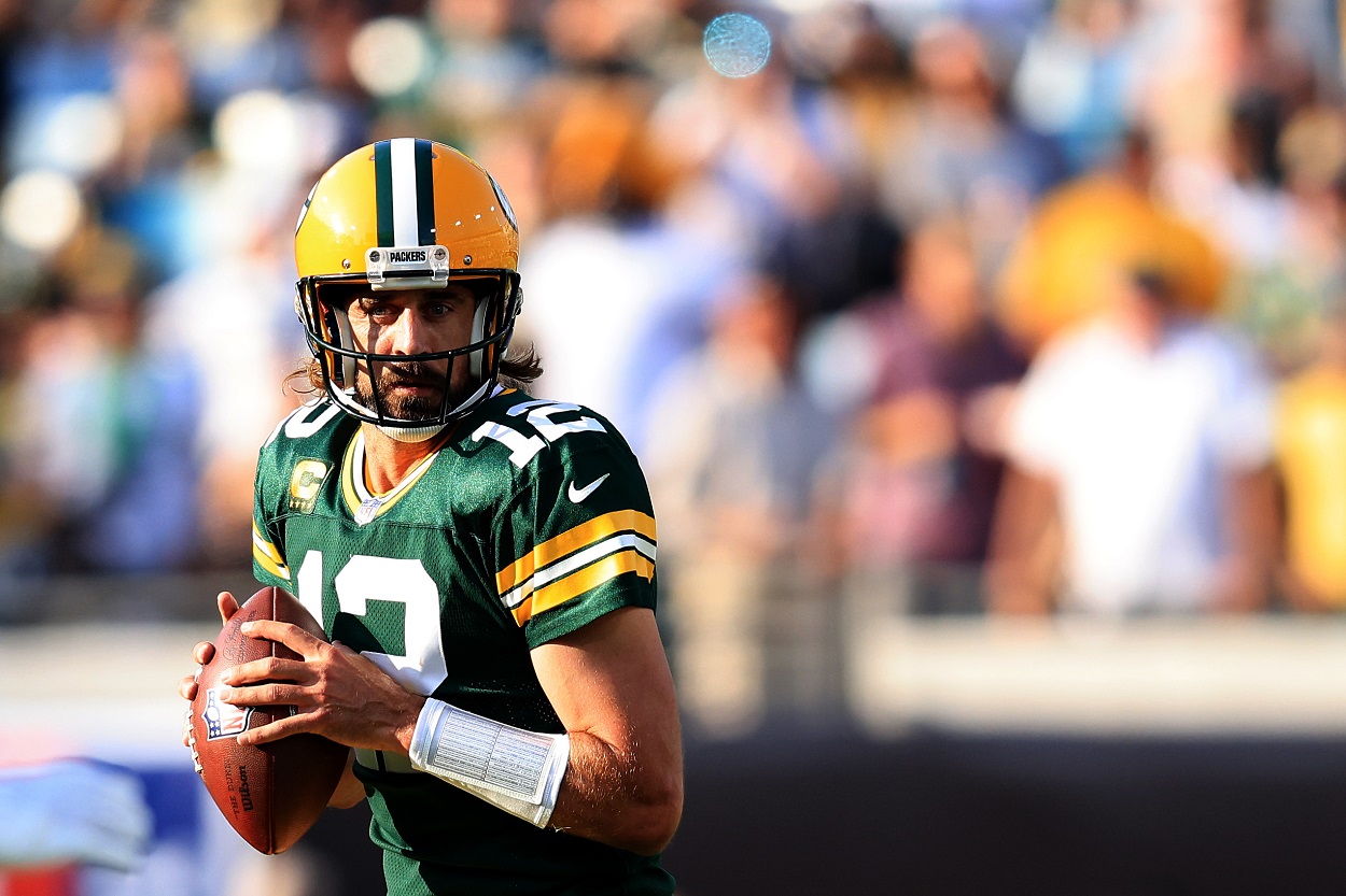 Green Bay Packers QB Aaron Rodgers 