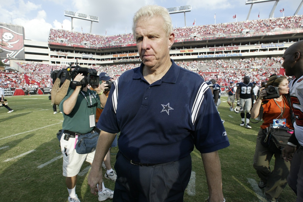 Dallas Cowboys coach Bill Parcells