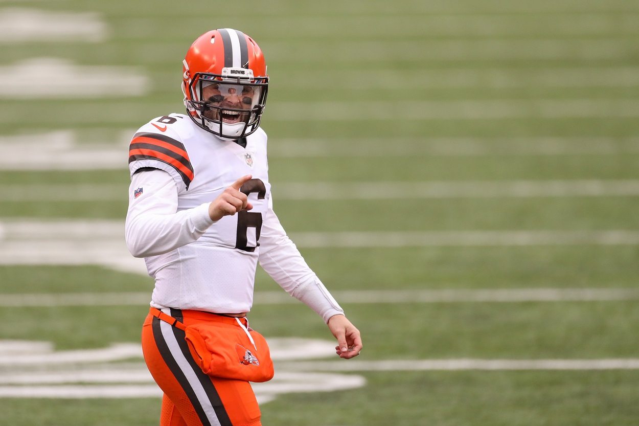 Baker Mayfield of the Cleveland Browns