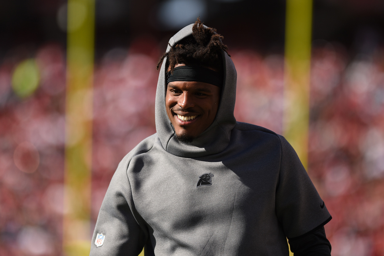 Panthers QB Cam Newton.
