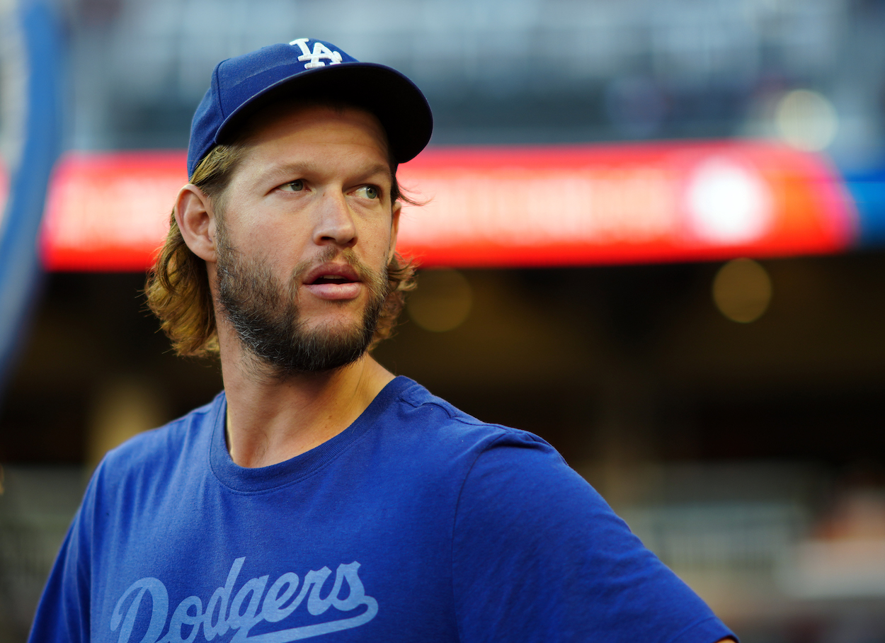 Dodgers pitcher Clayton Kershaw.
