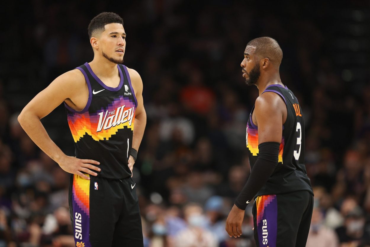 Devin Booker Gave Chris Paul the Ultimate Praise as the Ageless Point God: ‘We Keep Acting Like This Is Normal’