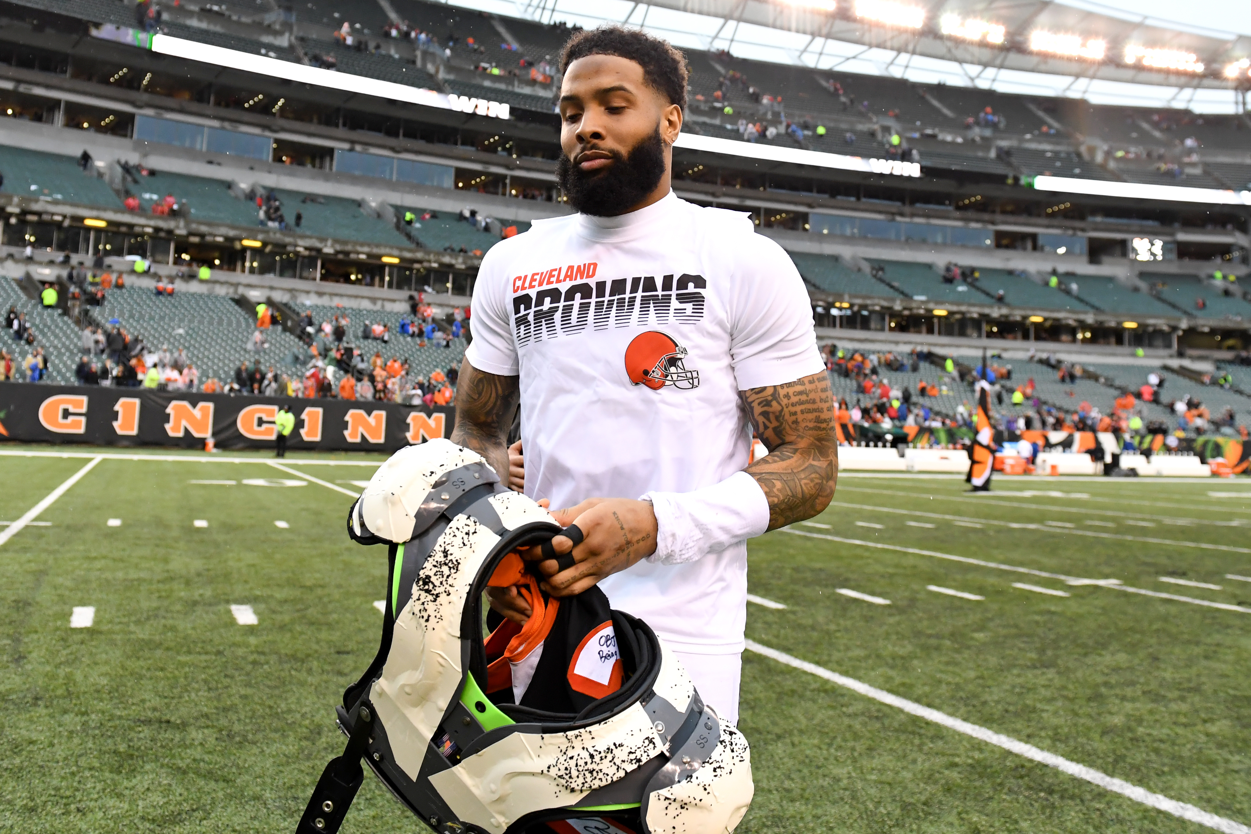 Browns WR Odell Beckham Jr. has a few additions to his wish list.