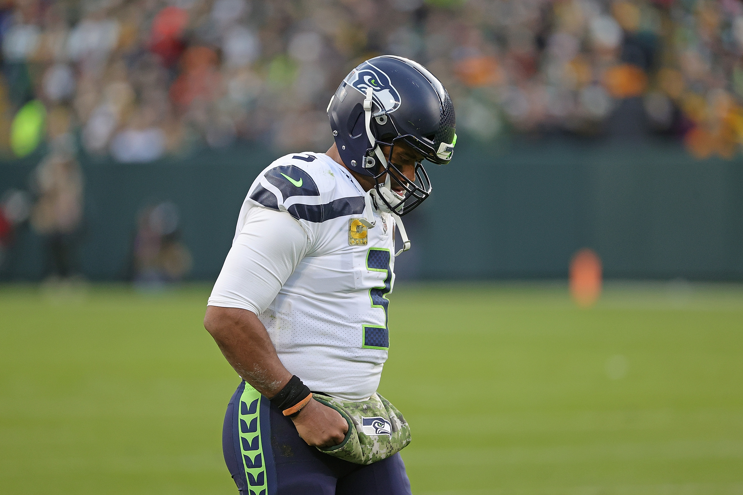 Seattle Seahawks QB Russell Wilson.