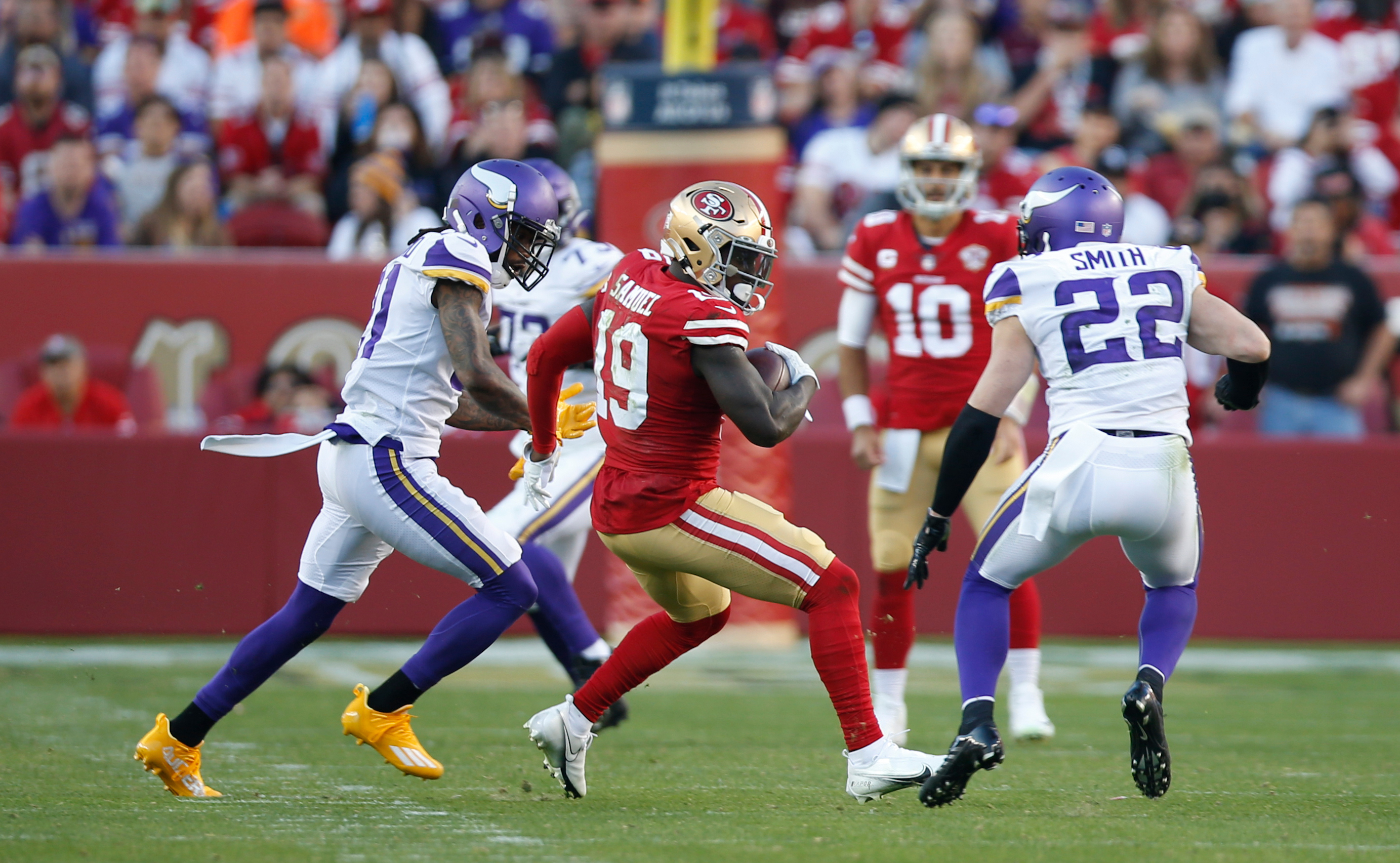 49ers WR Deebo Samuel.