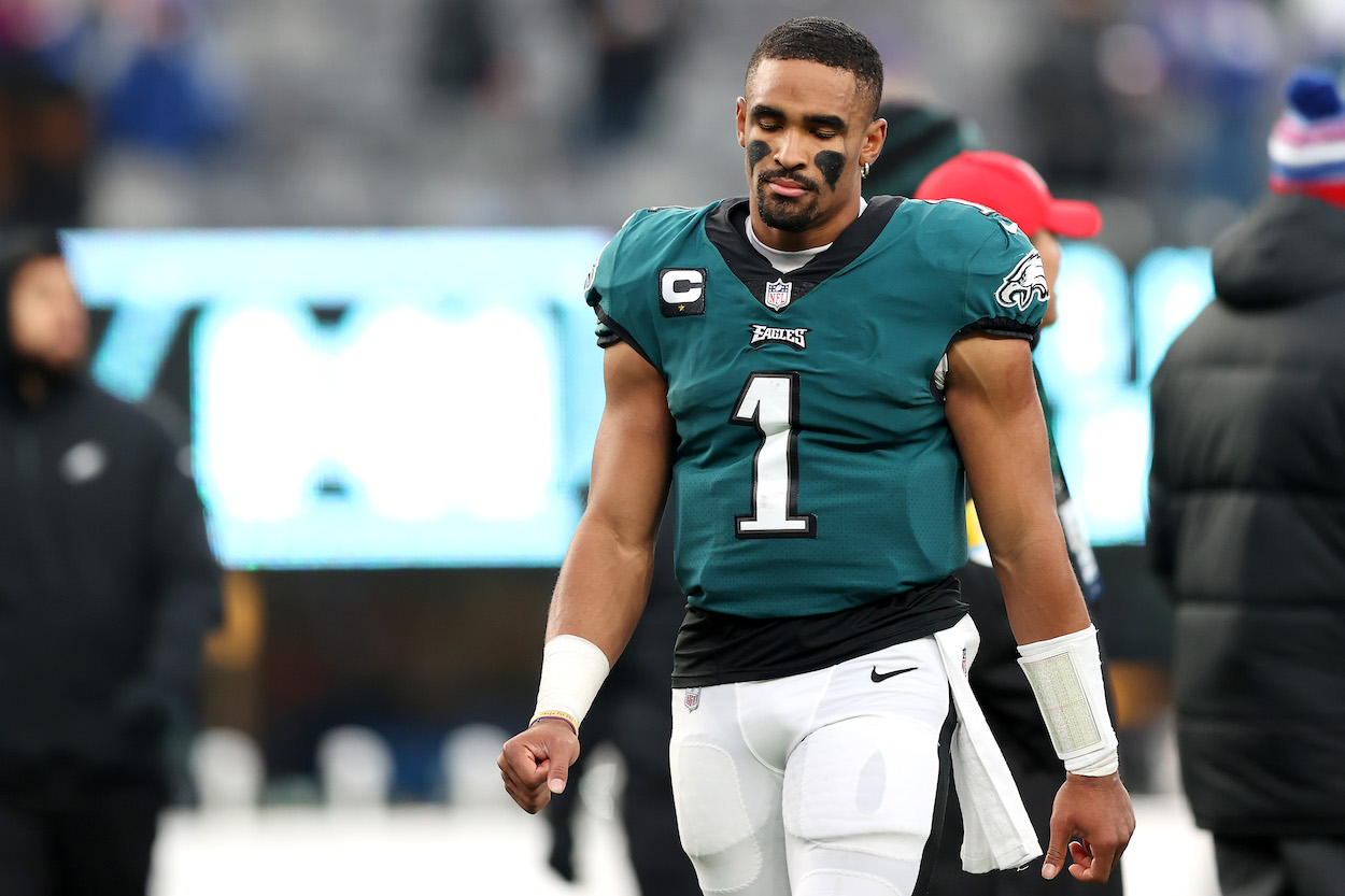 Eagles QB Jalen Hurts.