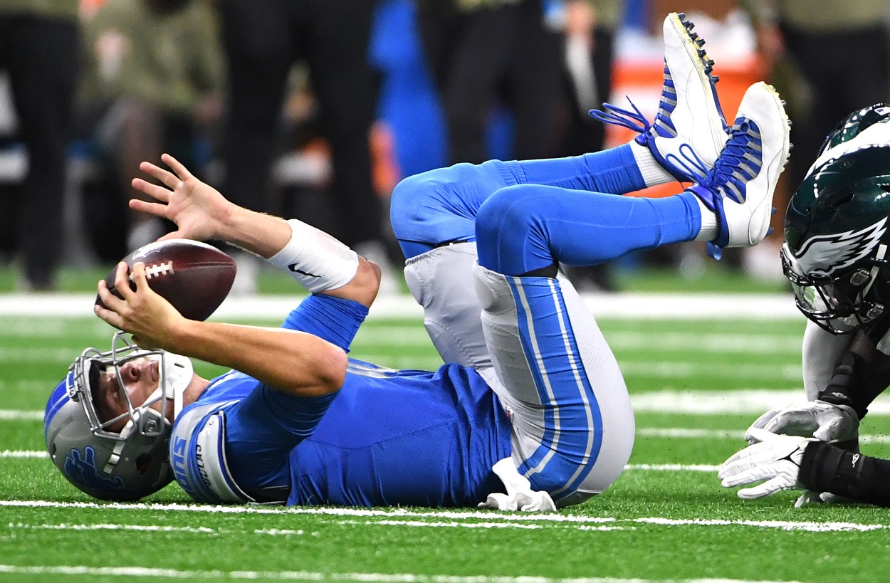Detroit Lions' QB Jared Goff