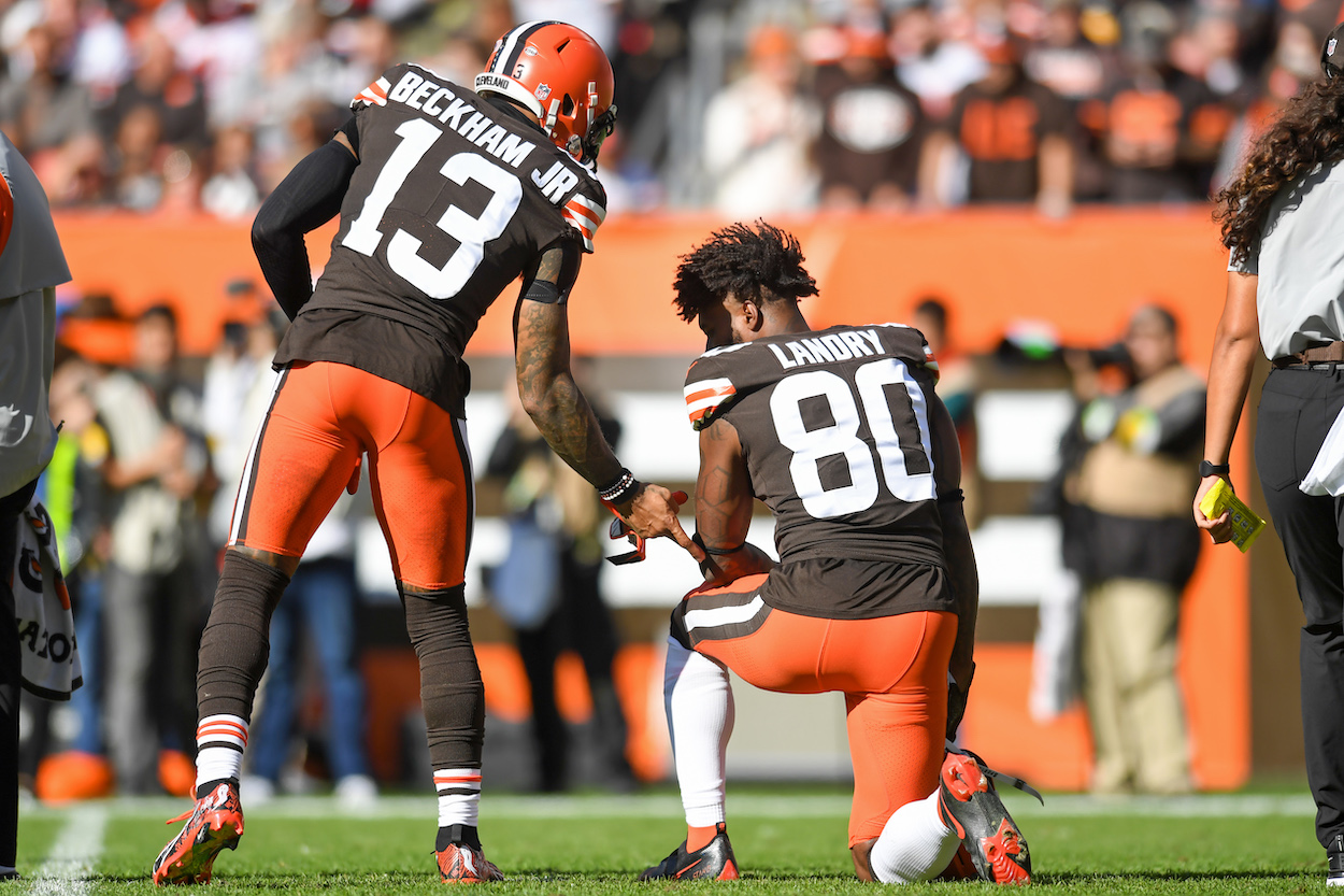 Jarvis Landry and Odell Beckham Jr.