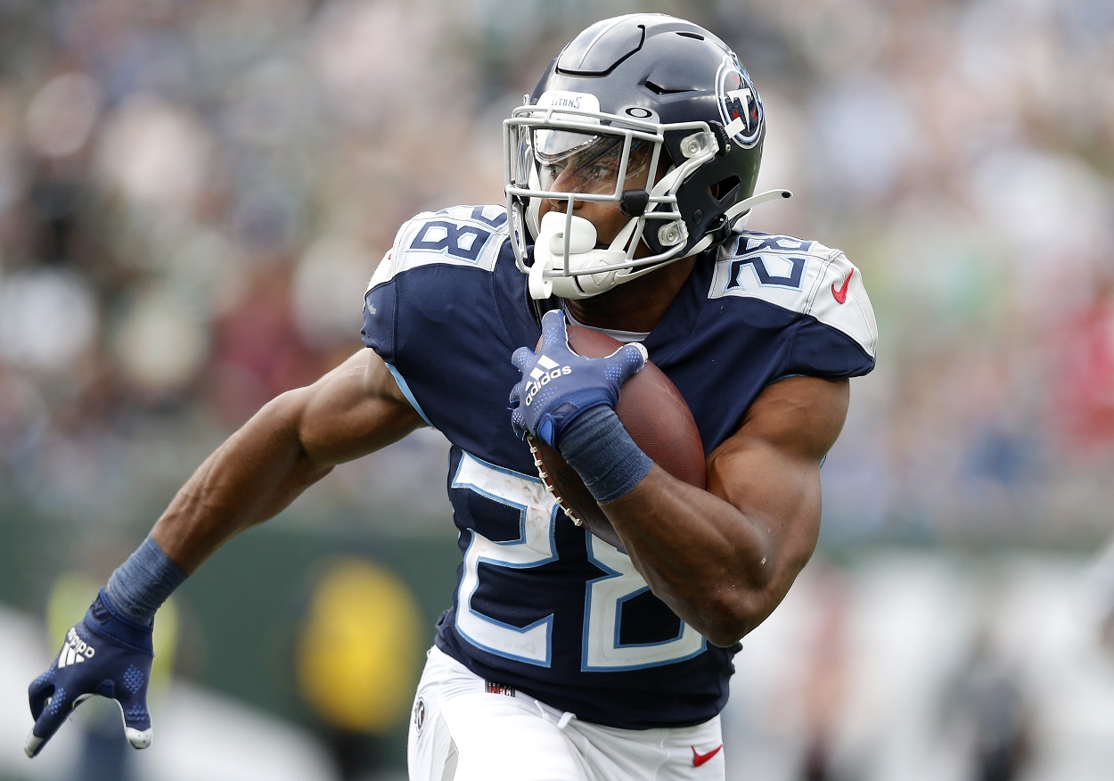 Titans' RB Jeremy McNichols