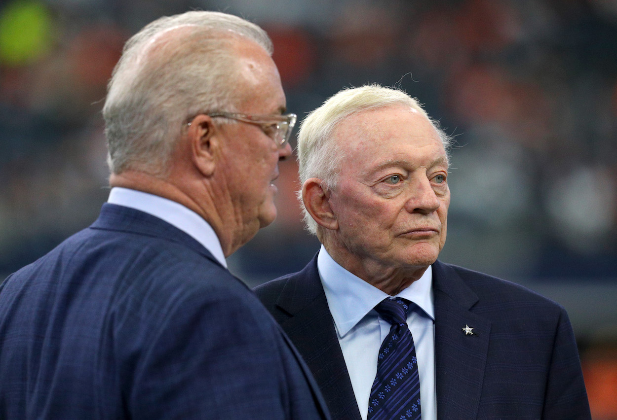 Cowboys owner Jerry Jones.
