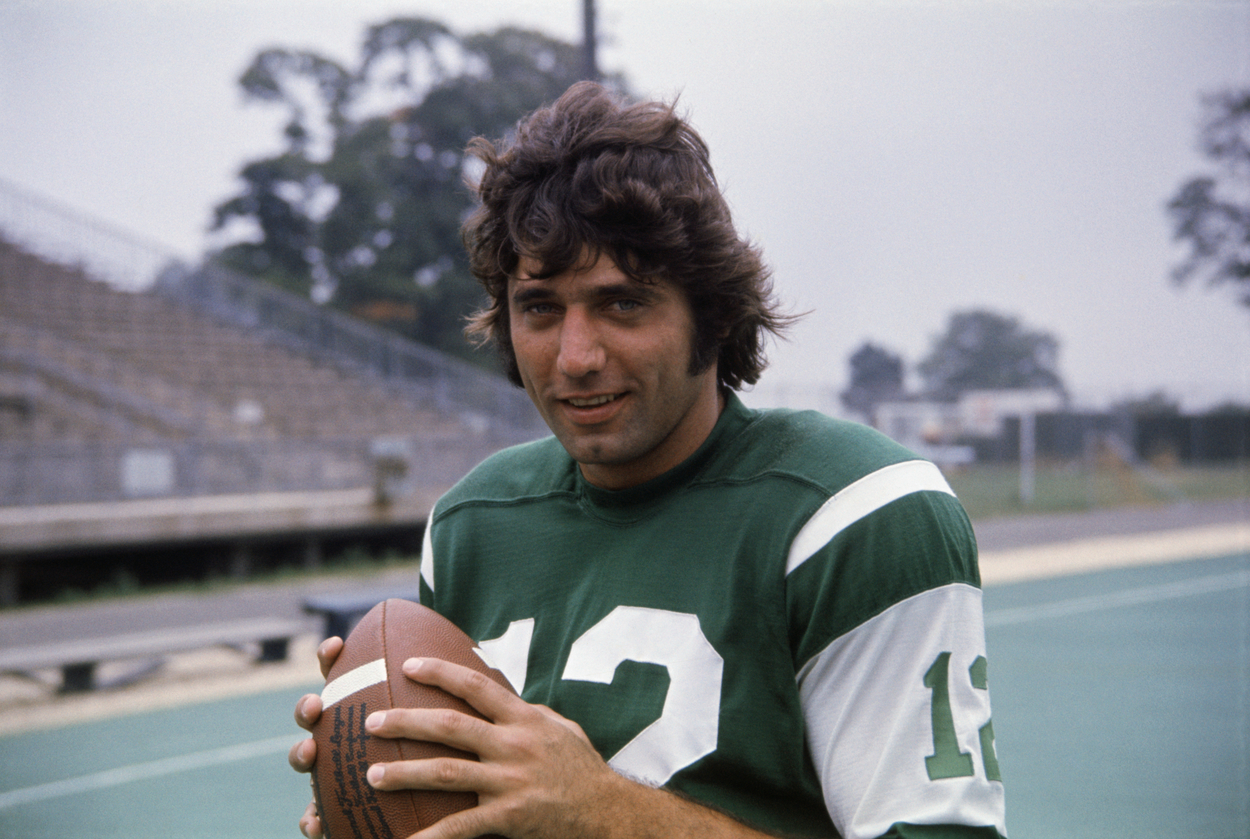New York Jets quarterback Joe Namath.