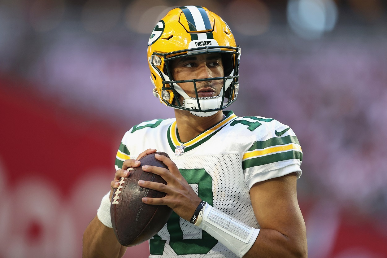 Green Bay Packers' QB Jordan Love