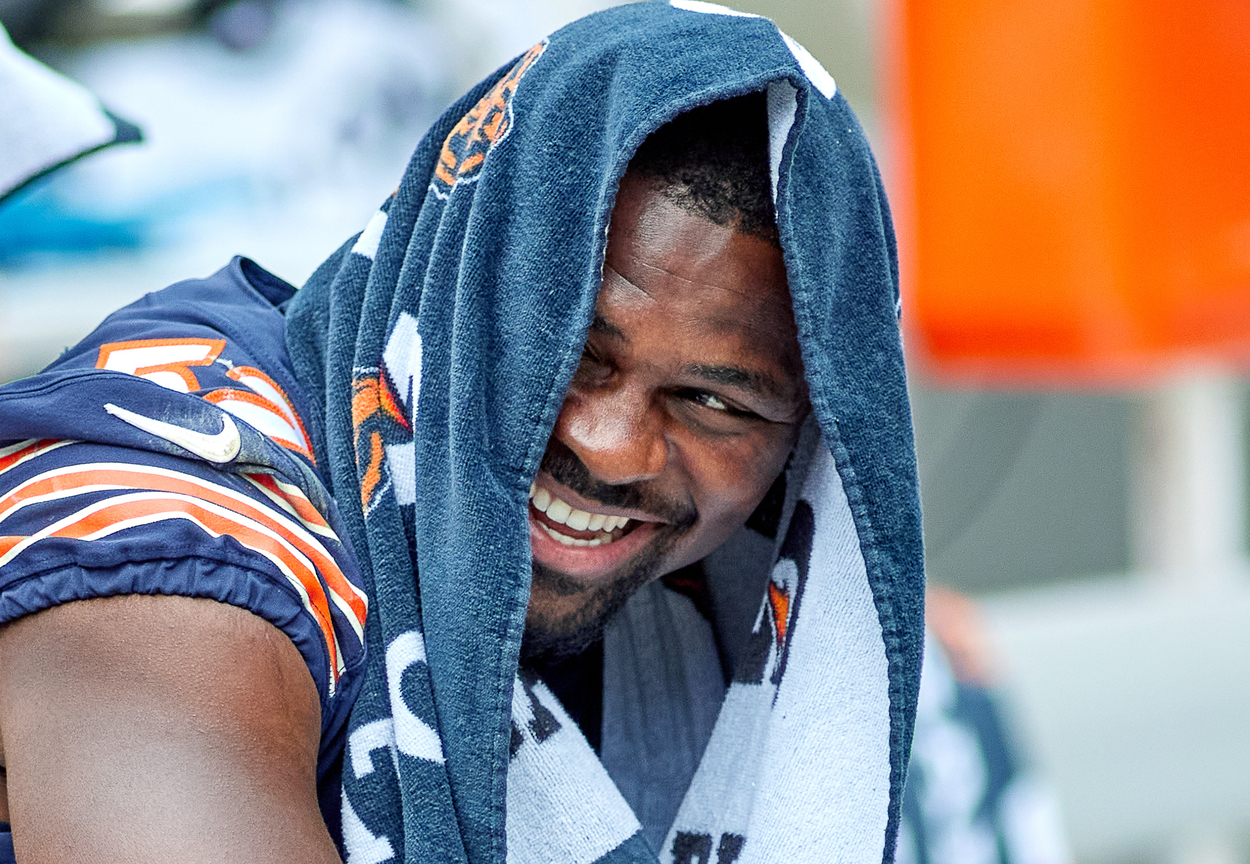 Chicago Bears linebacker Khalil Mack in 2021.