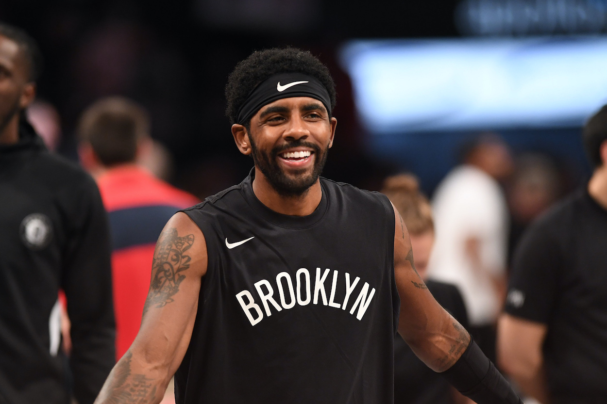 Kyrie Irving might be able to play for the Nets this year after all.