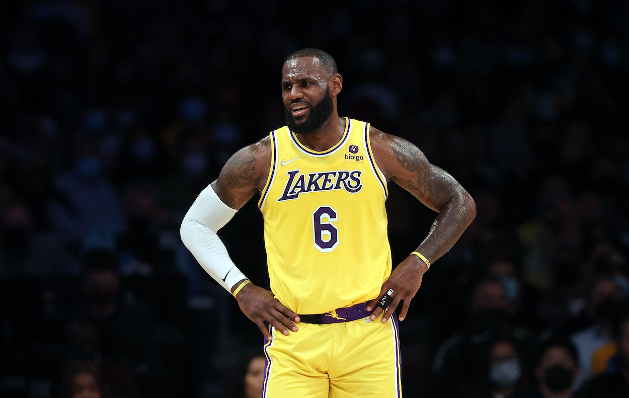 LeBron James isn't even inside the top five of the highest-paid NBA players list.