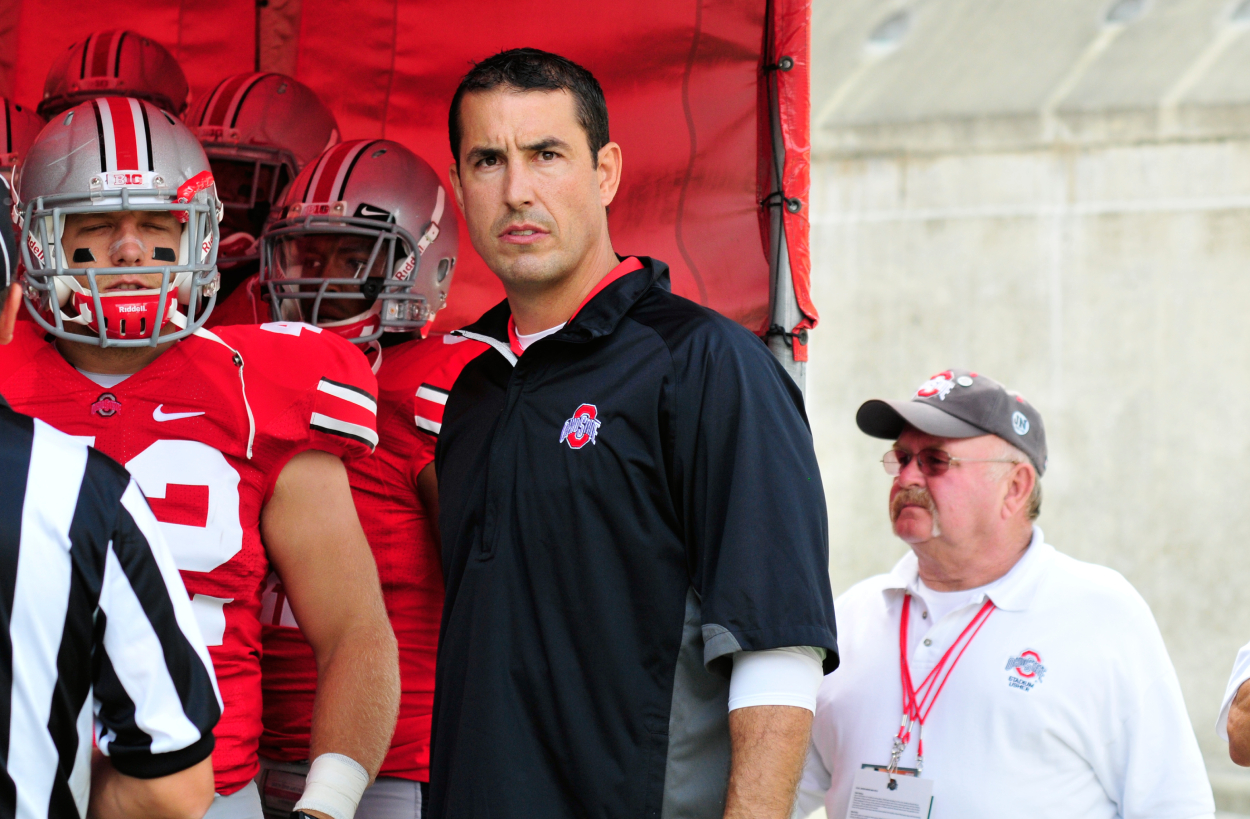 Former Ohio State and current Cincinnati Bearcats head coach Luke Fickell in 2011.
