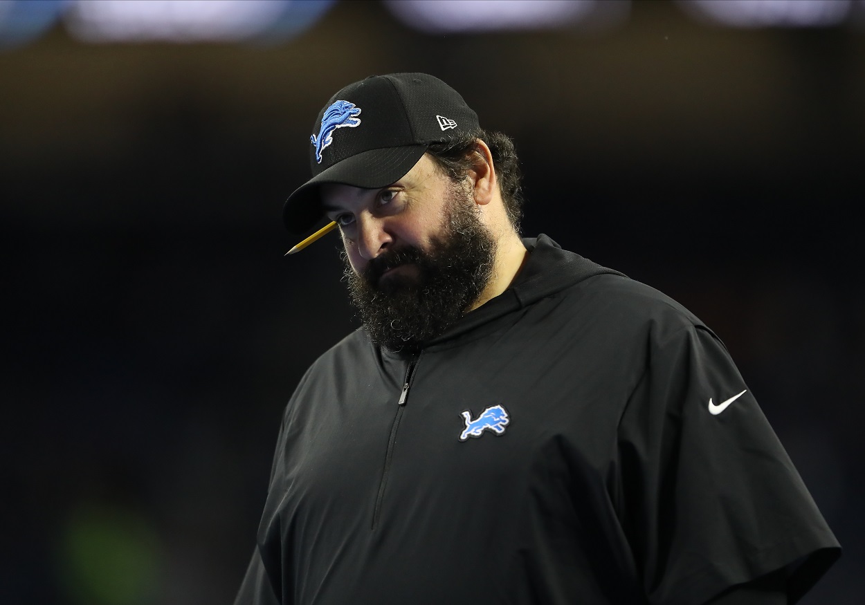 Former Lions coach Matt Patricia