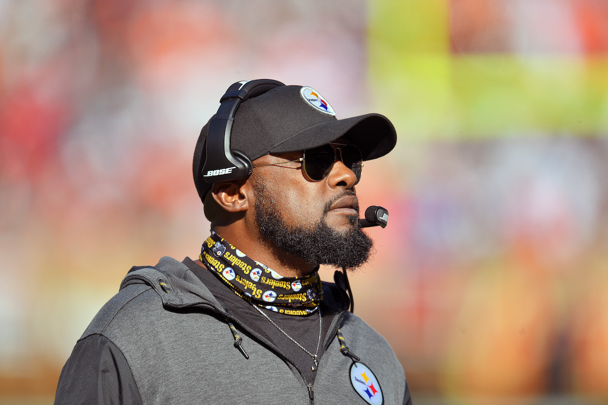 Steelers HC Mike Tomlin.