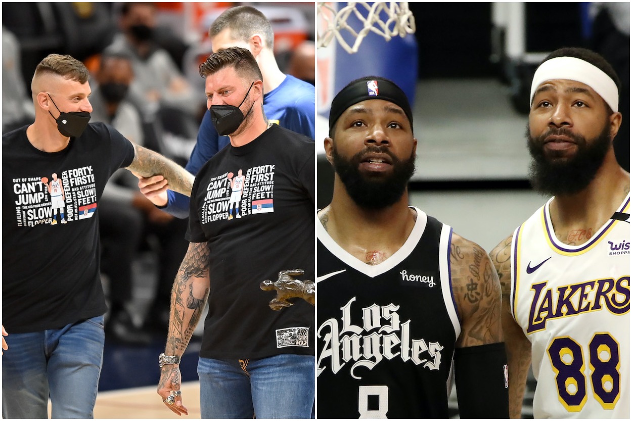 Nikola Jokic's brothers vs. the Morris twins. Who ya got?