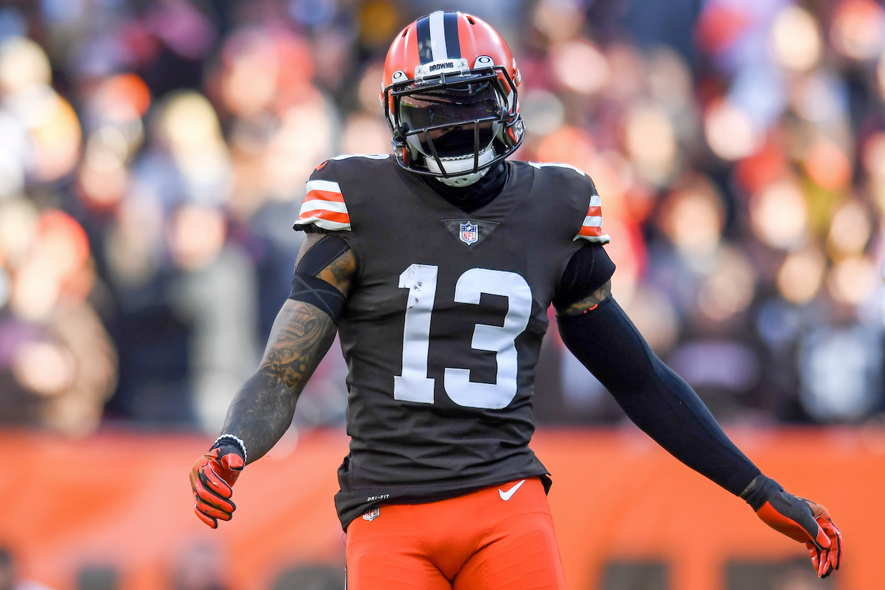 Former Browns WR Odell Beckham Jr.