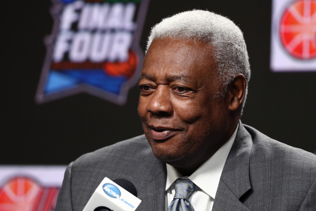 NBA legend Oscar Robertson, who recently discussed Giannis Antetokounmpo and the Bucks' title chances.