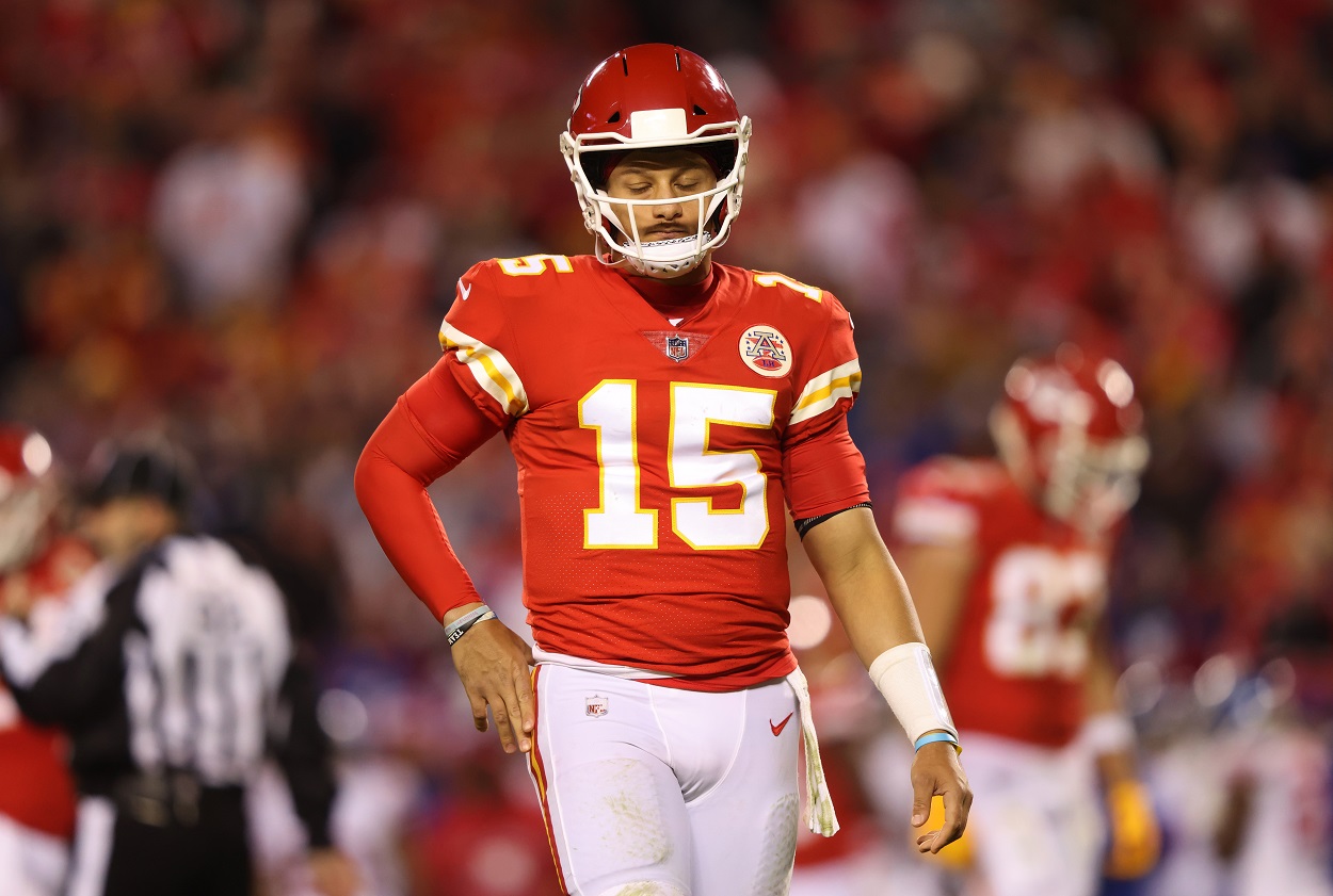 Patrick Mahomes of the Chiefs