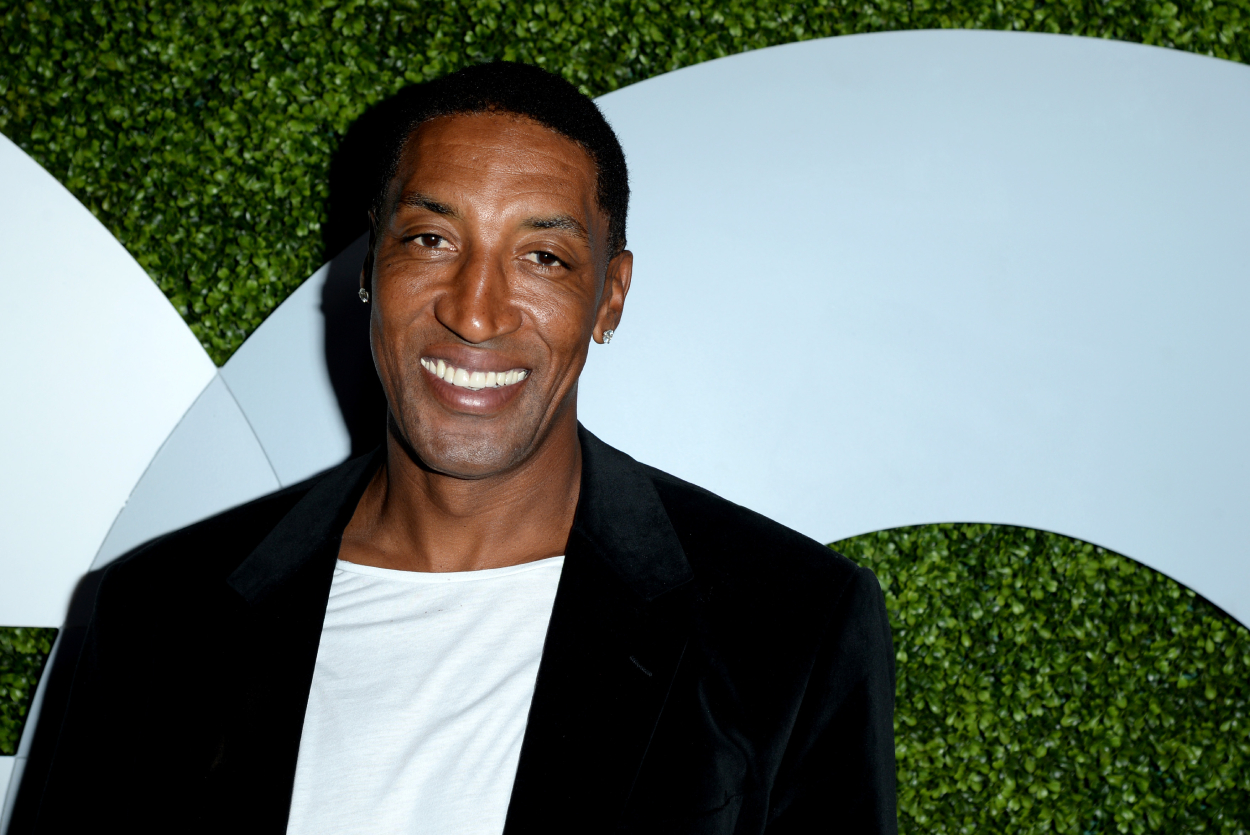 NBA legend Scottie Pippen, who recently discussed the issues he has with Michael Jordan on "Good Morning America."