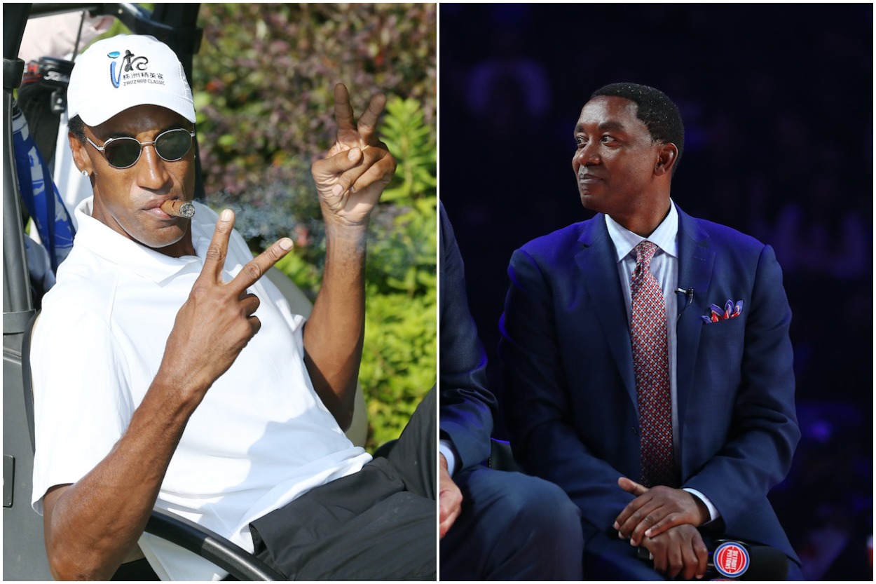 Scottie Pippen isn't interested in squashing his beef with Isiah Thomas.