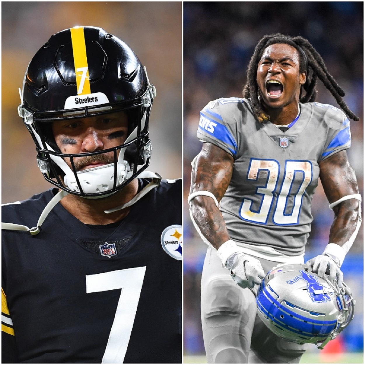 The Pittsburgh Steelers play the Detroit Lions in Week 10