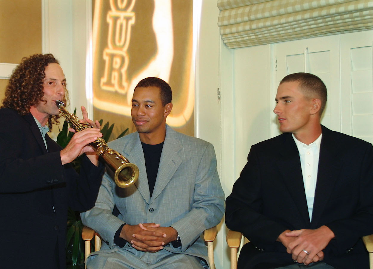 Never owe money to Tiger Woods. Just ask Kenny G.