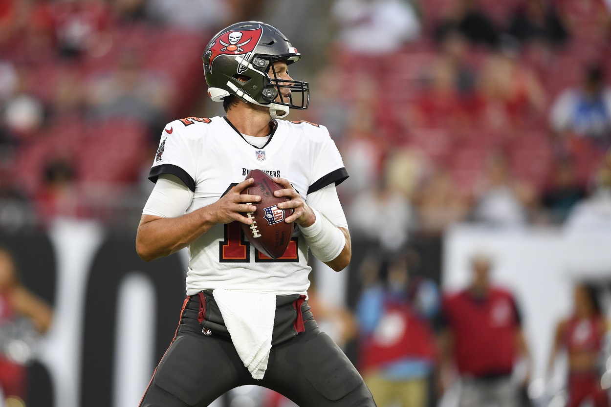 Tom Brady of the Tampa Bay Buccaneers