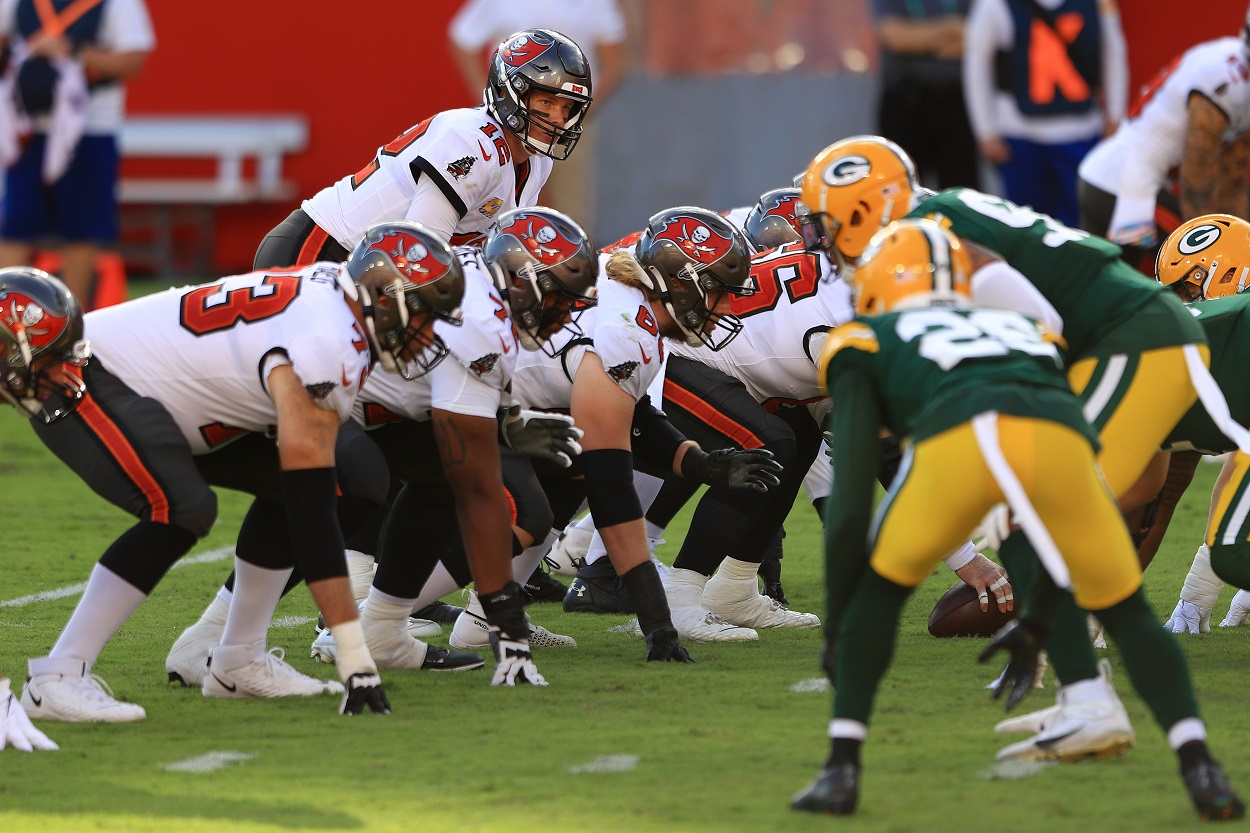 Tom Brady versus the Packers