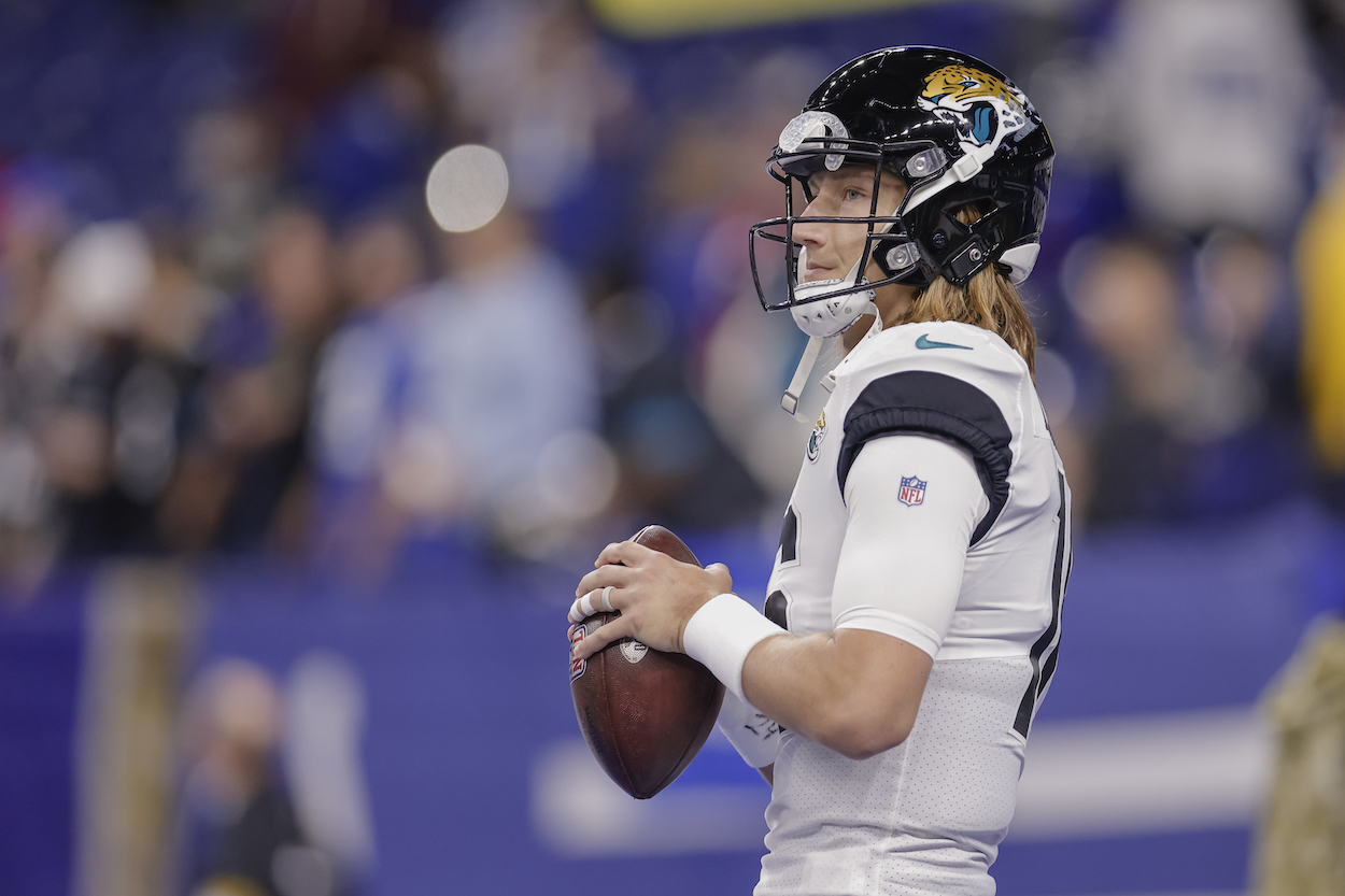 Jaguars QB Trevor Lawrence.