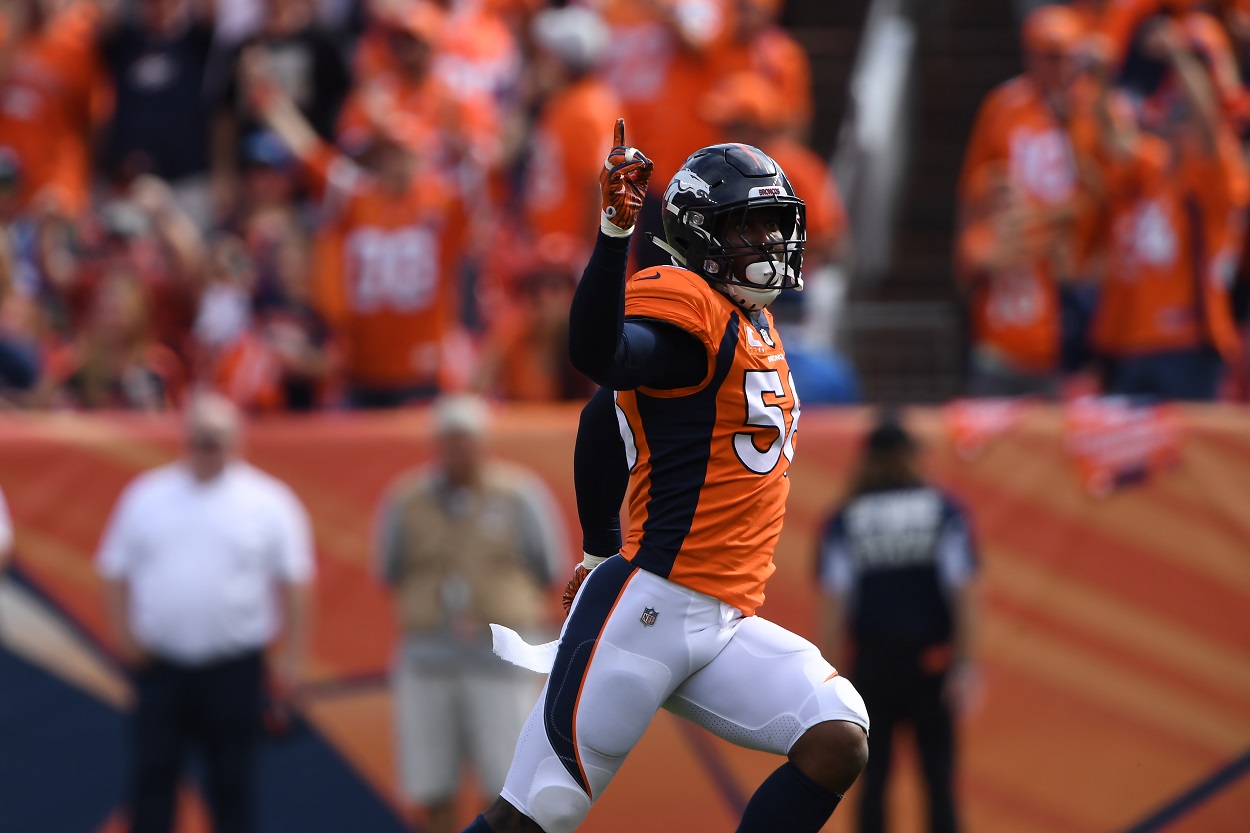 Von Miller when he was with the Denver Broncos.