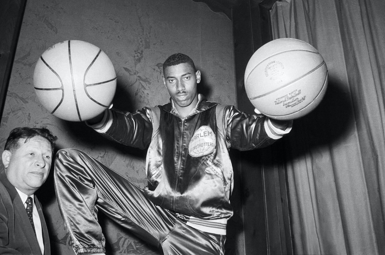 Wilt Chamberlain embarrassed Walt Bellamy in their first meeting.