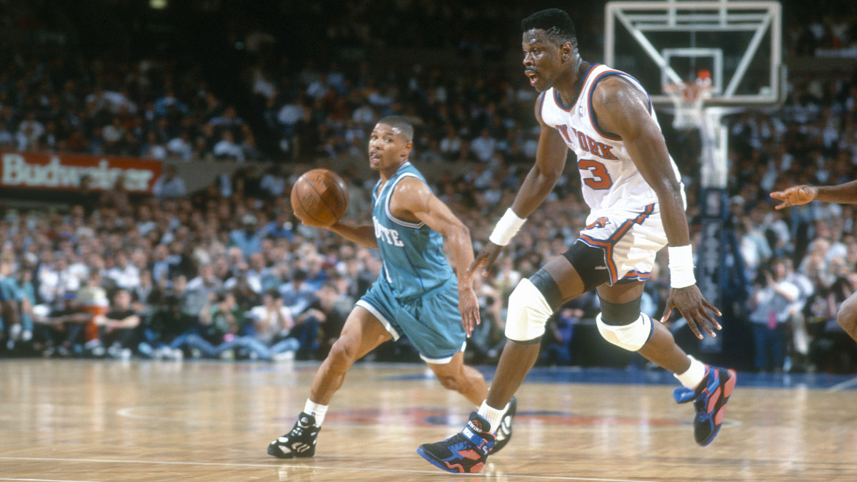 Mugsy Bogues of the Charlotte Hornets. What an outstanding athlete - so  much heart!