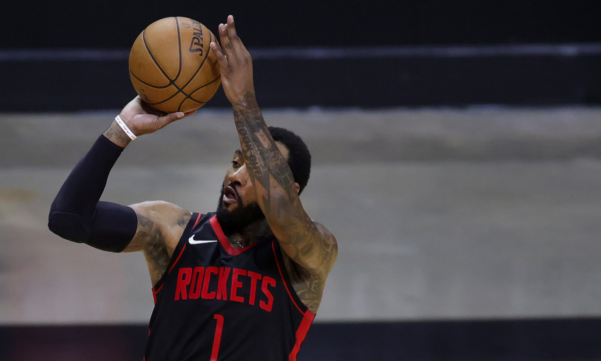 John Wall is cooling his heels waiting on a trade from the Houston Rockets. The Boston Celtics could get him, but they'd pay a steep price to do so.