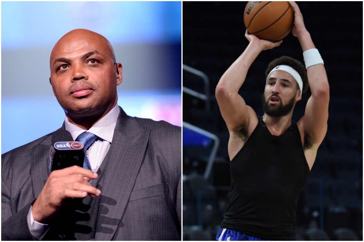 TNT analyst Charles Barkley shares thoughts on Golden State Warriors guard Klay Thompson.