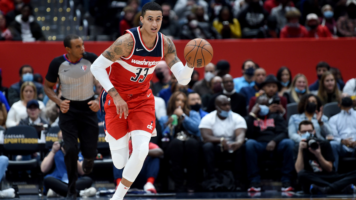 Kyle Kuzma is turning into an all-around player for the Washington Wizards but teammate Spencer Dinwiddie says he's still got some work to do