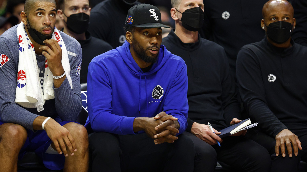 Clippers star Kawhi Leonard's recovery from knee surgery is reportedly progressing well, but Skip Bayless says he won't play this season