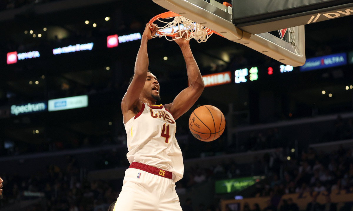 Los Angeles Lakers superstar Anthony Davis got his first look at Cleveland Cavaliers rookie Evan Mobley and came away impressed