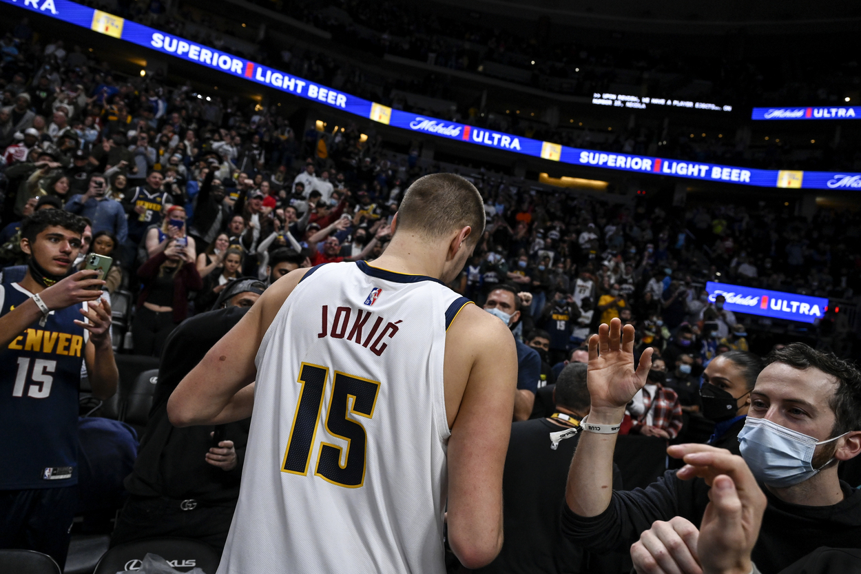 Nikola Jokic Celebrated His Reinstatement by Vaulting Himself Into a Tier With Larry Bird