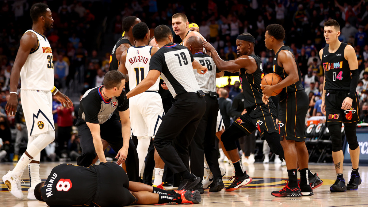 Scenes like this involving Nikola Jokić and Markieff Morris are becoming more frequent as NBA referees are allowing more contact with fewer whistles