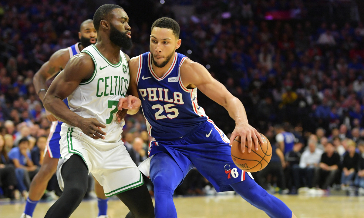 Would the Boston Celtics really part with Jaylen Brown to get Ben Simmons from the Philadelphia 76ers?