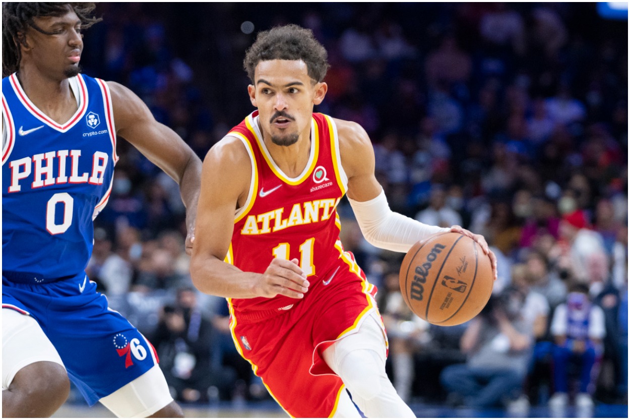 Trae Young Adores the Controversial Wilson Game Ball Even Though His Numbers Say Otherwise: ‘Everybody Doesn’t Like Something That’s New’