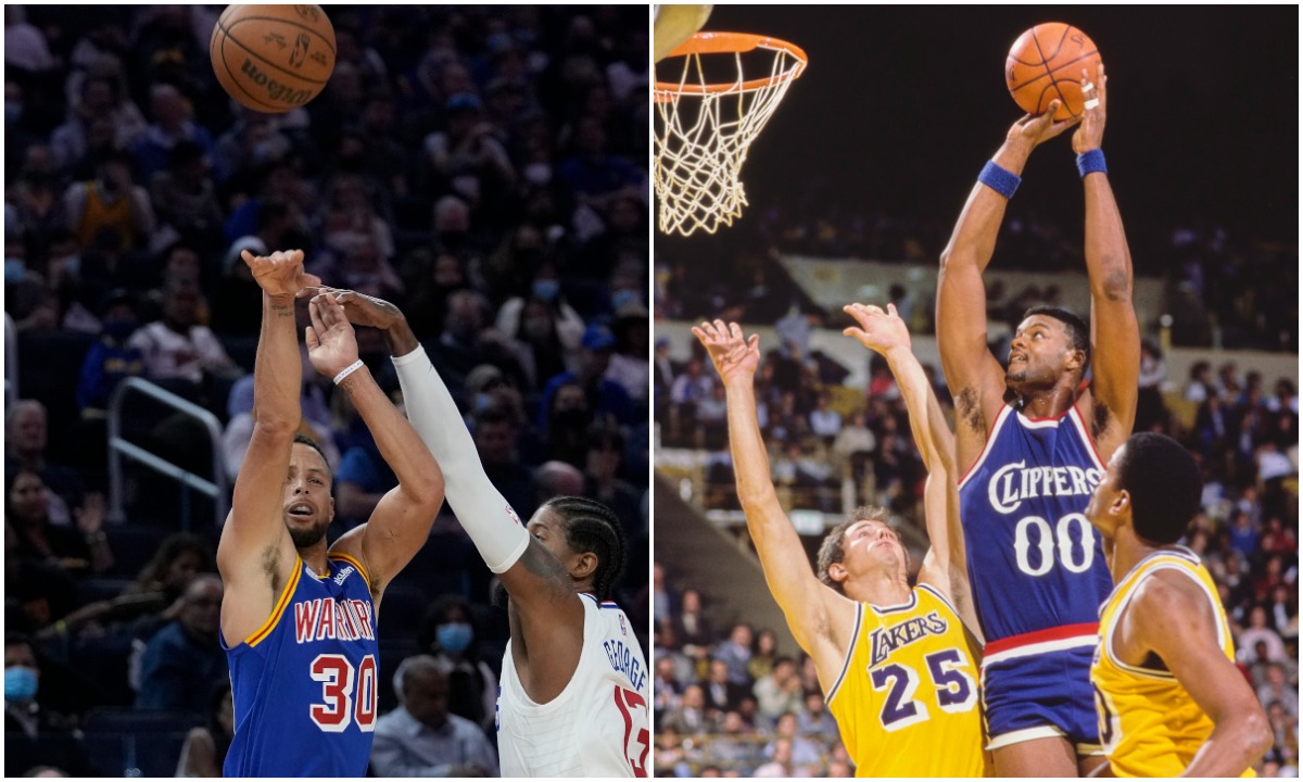 Stephen Curry and the Golden State Warriors matched a record set by Benoit Benjamin and the 1985-86 Los Angeles Clippers