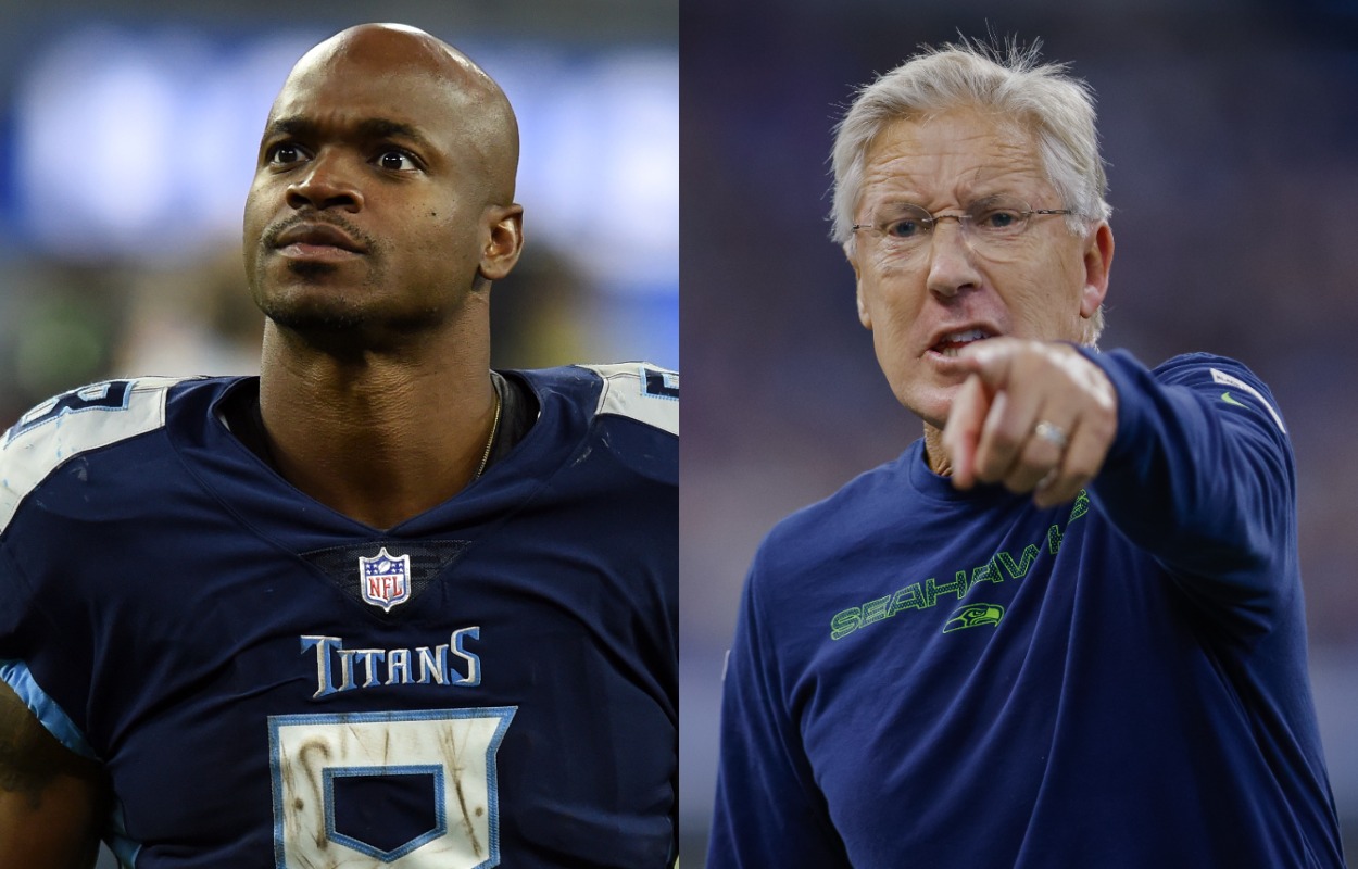 Adrian Peterson and Pete Carroll Will Finally Team Up After Nearly 20 Years of Waiting