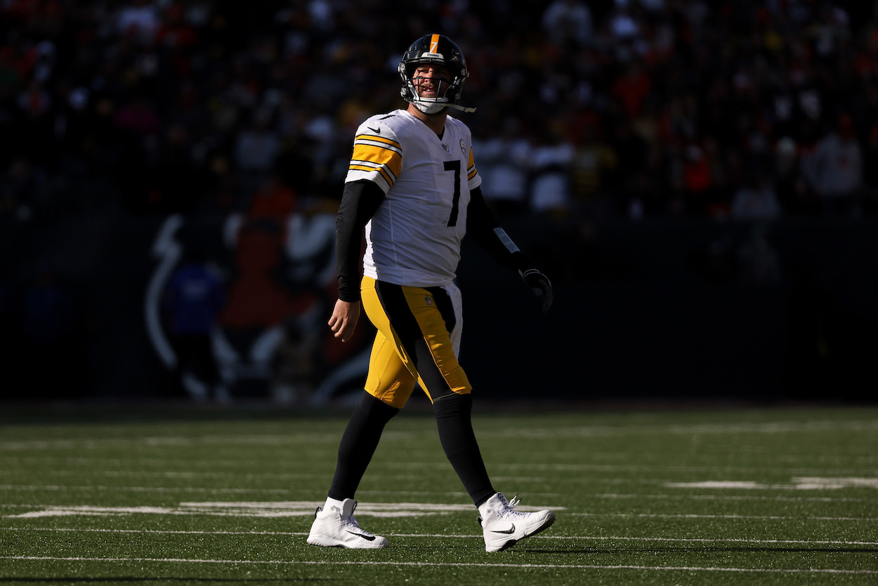 Steelers QB Ben Roethlisberger.