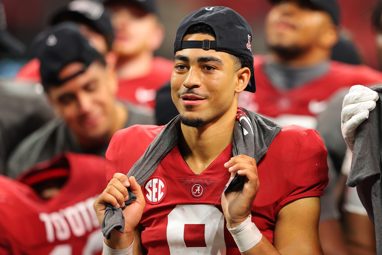 Alabama and Heisman Trophy-winning quarterback Bryce Young, who will face the Cincinnati Bearcats in the College Football Playoff.